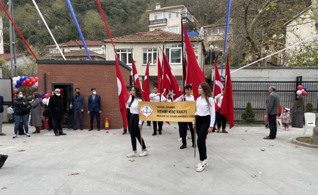 Sarıyer'de sosyal hizmetler merkezi ile okul açılışı yapıldı