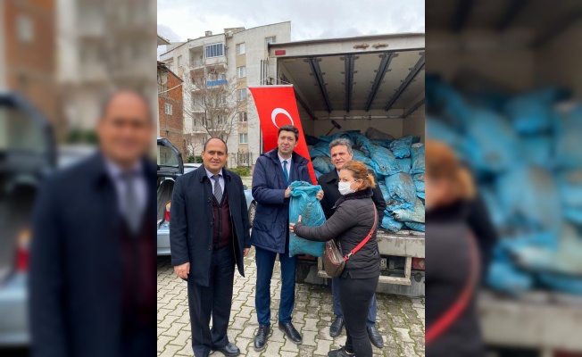 Balıkesir Büyükşehir Belediyesinden mantar üreticilerine kompost ve toprak desteği