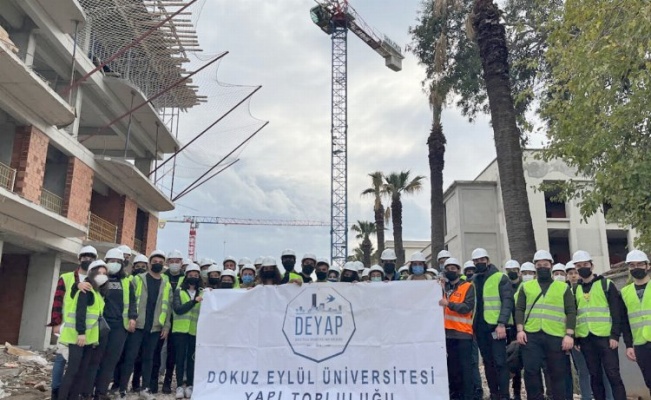 DEÜ'lü öğrencilerden  ‘Bornova Always' evlerine teknik gezi