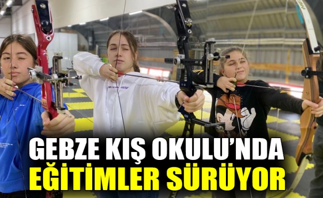 Gebze Kış Okulu’nda eğitimler sürüyor