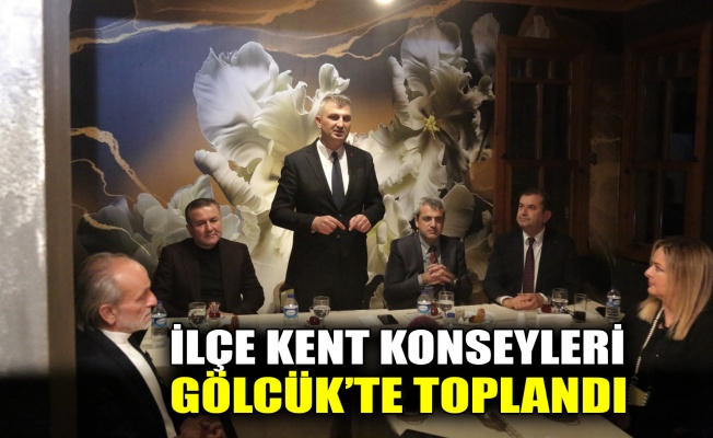 İlçe kent konseyleri Gölcük’te toplandı