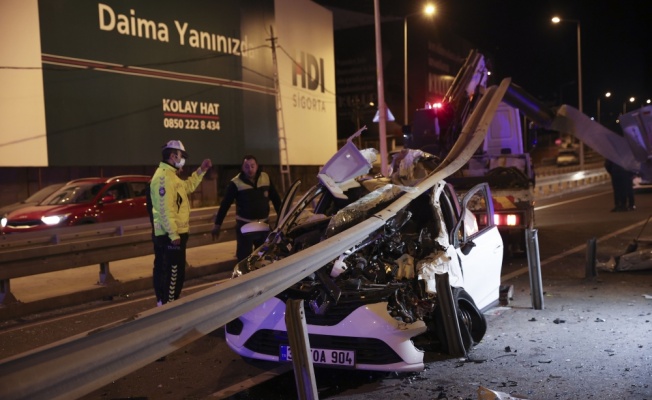 Kadıköy'deki trafik kazasında 1 kişi öldü