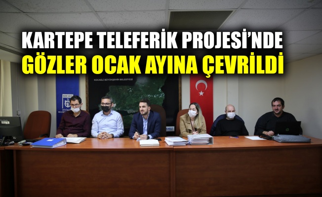 Kartepe Teleferik Projesi’nde gözler ocak ayına çevrildi