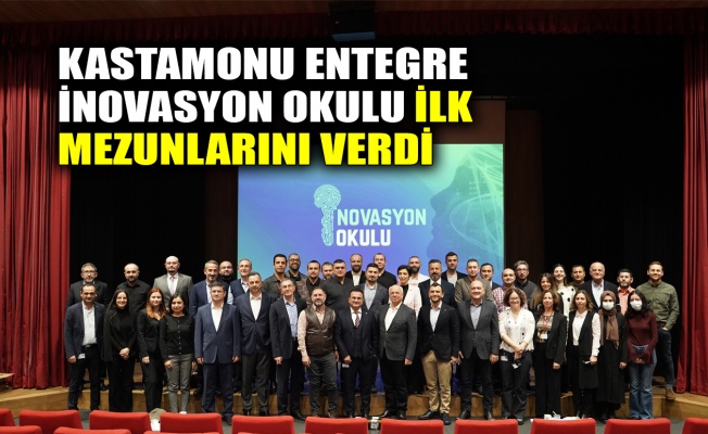 Kastamonu Entegre İnovasyon Okulu ilk mezunlarını verdi