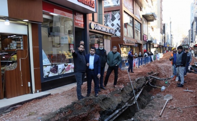 Kocaeli İzmit'te İstiklal Caddesi incelendi 