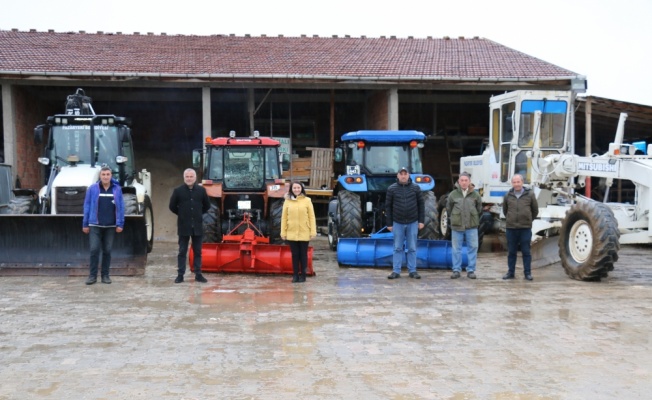 Pazaryeri Belediyesi kış hazırlıklarını tamamladı