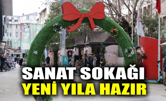 Sanat Sokağı yeni yıla hazır