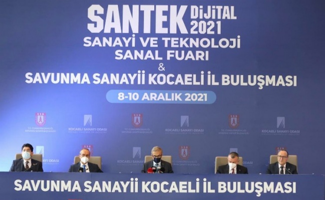 SANTEK Dijital Fuarına USTAM Kocaeli Projesi konuşuldu 