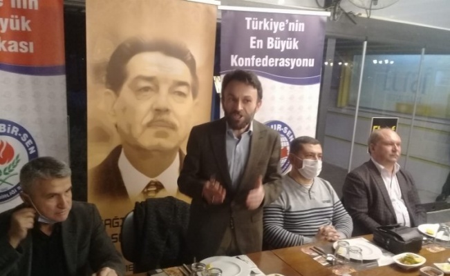 Afyon Eğitim Bir-Sen gazetecilerle bir araya geldi 