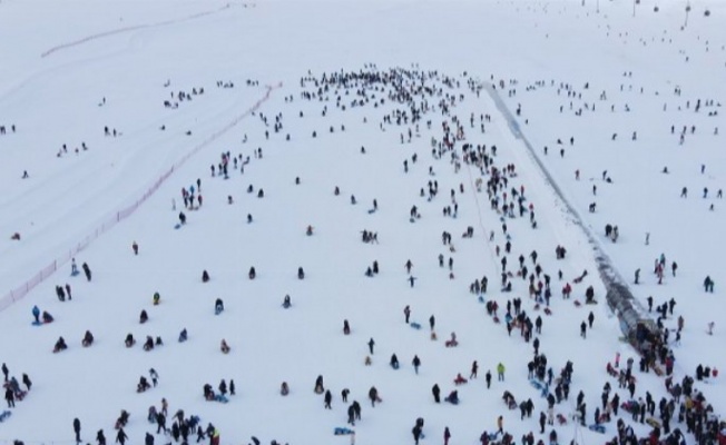 Kayseri Erciyes'ten ziyaretçi rekoru