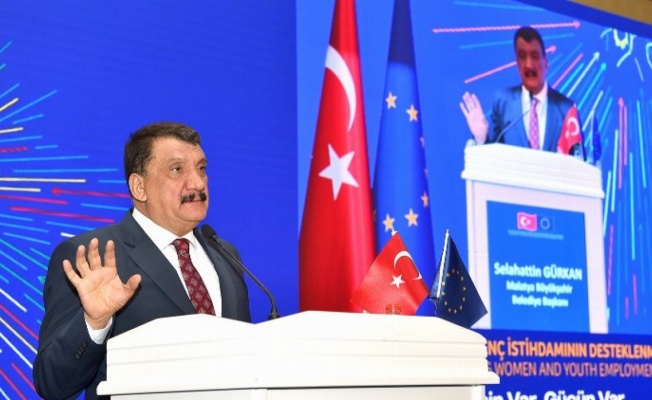 Malatya'da  İş Gücü Piyasasına Sürdürülebilir Entegrasyonu Operasyonu konferansı yapıldı 