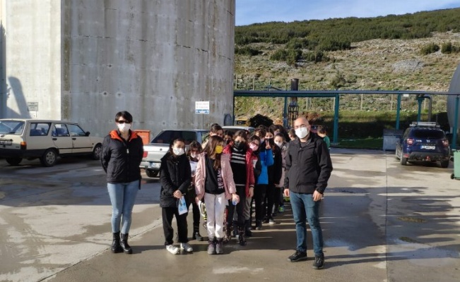 Muğla'da ortaokul öğrencilerine suyun döngüsü anlatıldı 