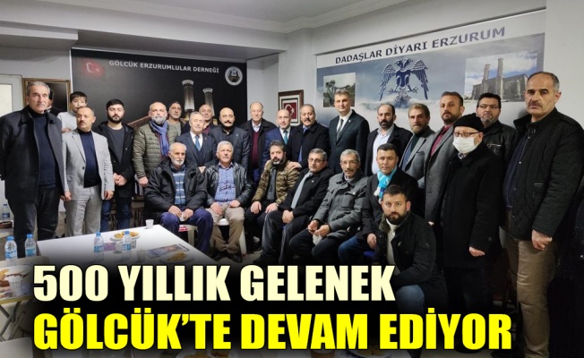 500 yıllık gelenek Gölcük’te devam ediyor