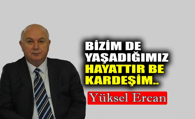 Bizim de yaşadığımız hayattır be kardeşim