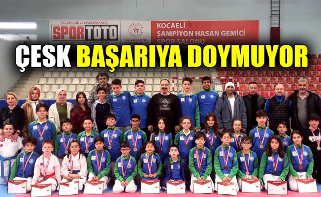 ÇESK başarıya doymuyor