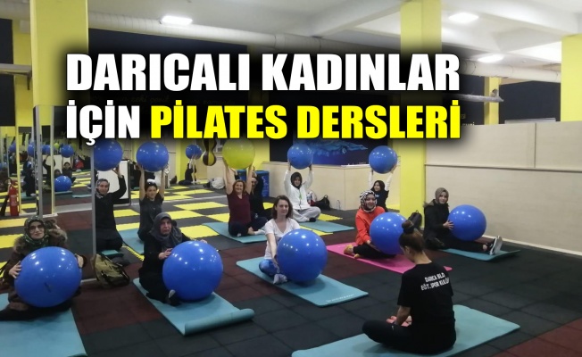 Darıcalı kadınlar için pilates dersleri