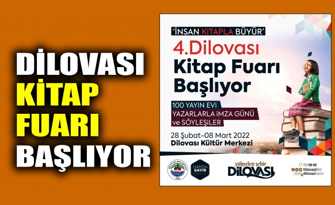 Dilovası Kitap Fuarı başlıyor