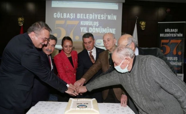 Ankara Gölbaşı Belediyesi 57. yaşını kutladı 