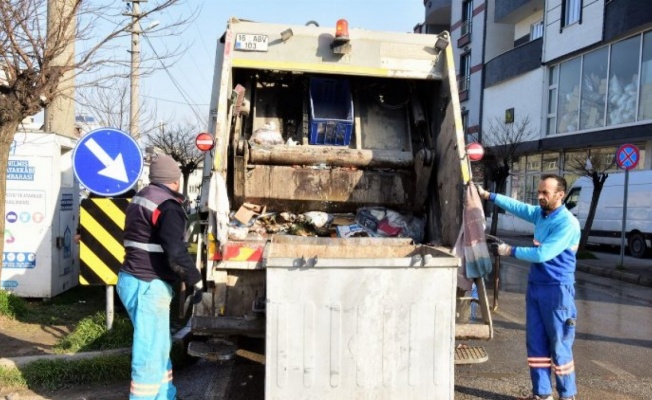 Bursa Yıldırım'da temizlik harekatı 