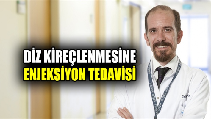 Diz kireçlenmesine enjeksiyon tedavisi