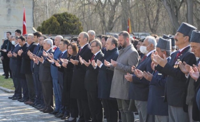 Edirne Balkan şehitlerini andı