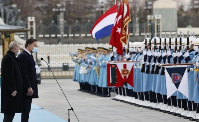 Hollanda Başbakanı Rutte Türkiye'de