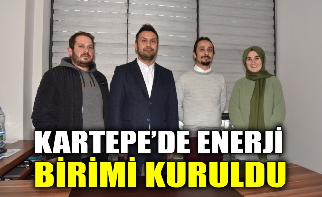 Kartepe’de enerji birimi kuruldu