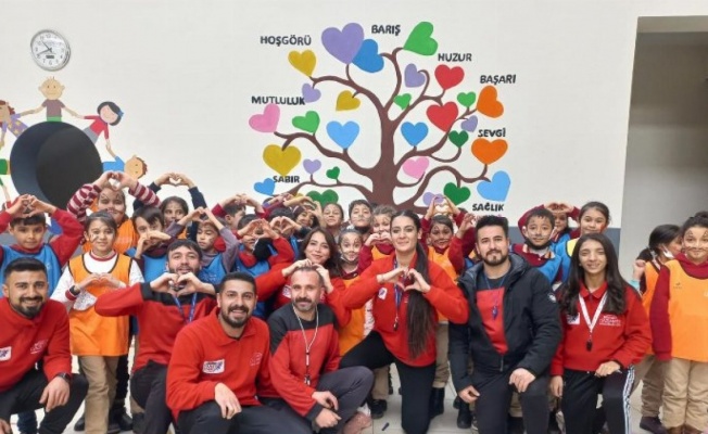 “Okulda Şenlik Var Projesi" sporla farkındalık oluşturuyor 