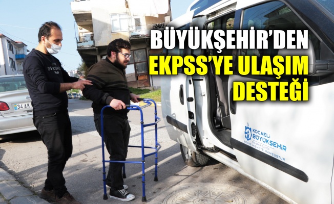 Büyükşehir’den EKPSS’ye ulaşım desteği