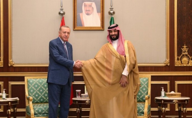 Cumhurbaşkanı Erdoğan Suudi Arabistan’da