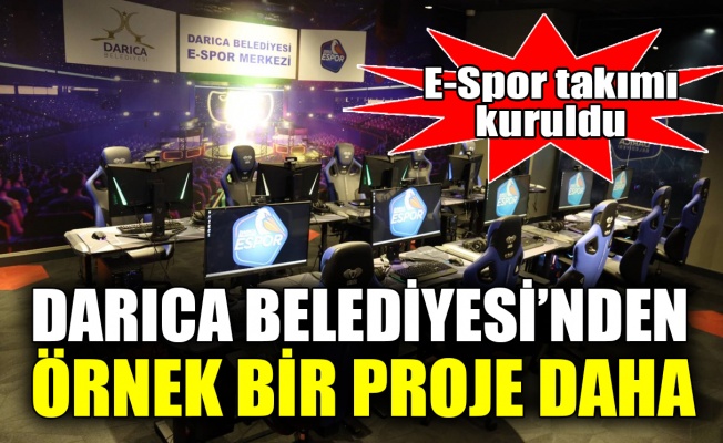 Darıca’da E-Spor takımı kuruldu