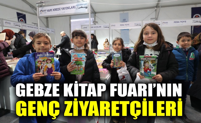 Gebze Kitap Fuarı’nın genç ziyaretçileri