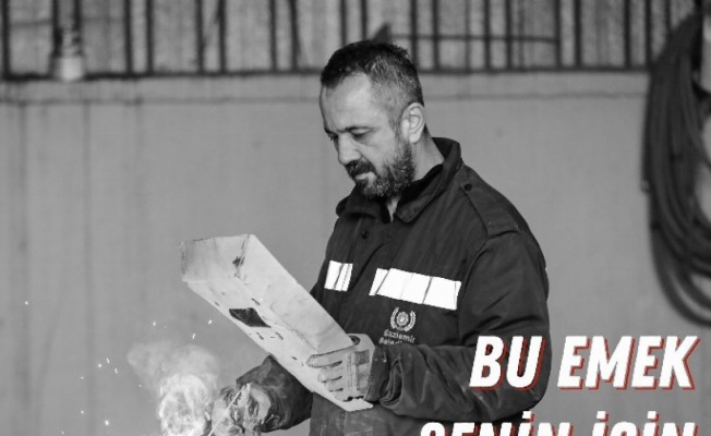 İzmir Gaziemir’de 1 Mayıs’a özel çalışma