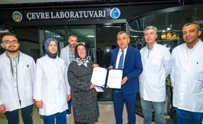 Malatya'da Çevre Laboratuvarı’nın Türk Akreditasyon belgesi yenilendi 