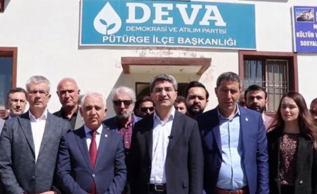 Malatya Pötürge'den DEVA yanıtı: "Saldırılar bizi yolumuzdan döndüremez"