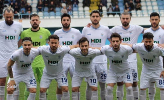 Rize Pazarspor sahasında berabere kaldı