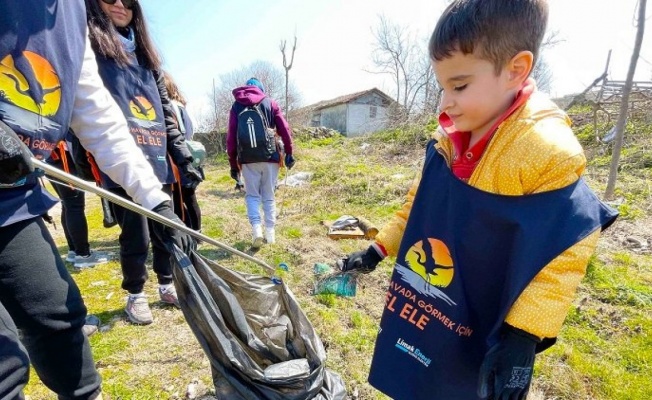 Uludağ Elektrik ve Yeşim'den leylek göç yollarında temizlik