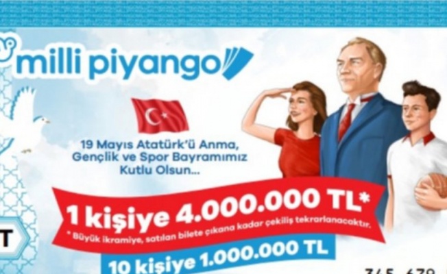 19 Mayıs piyango biletleri satışa çıktı