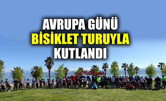 Avrupa Günü bisiklet turuyla kutlandı