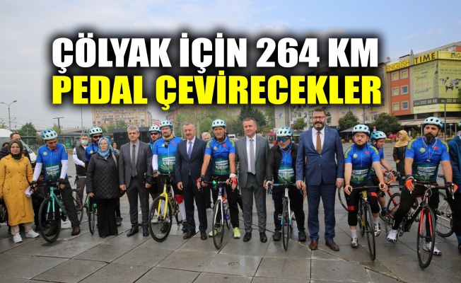 Çölyak için 264 km pedal çevirecekler