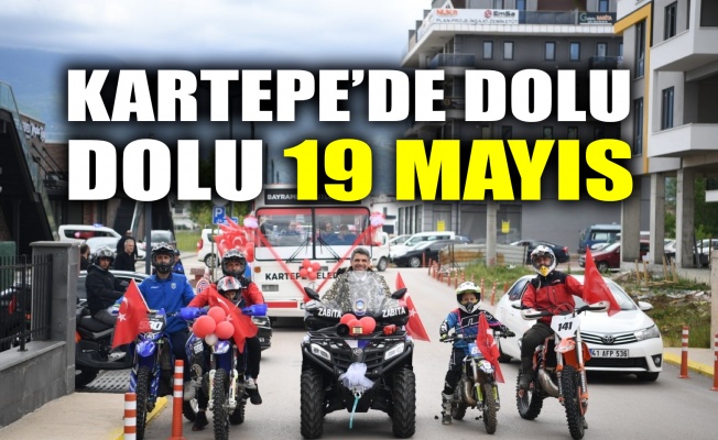 Kartepe’de dolu dolu 19 Mayıs