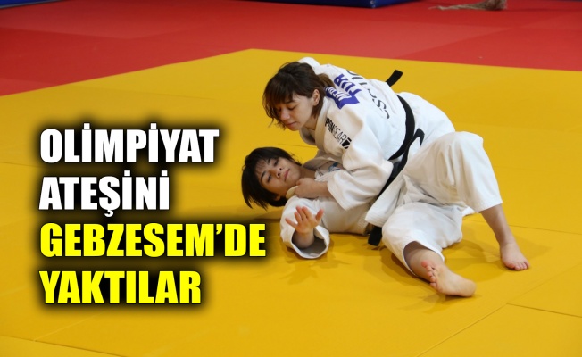 Olimpiyat ateşini GEBZESEM’de yaktılar