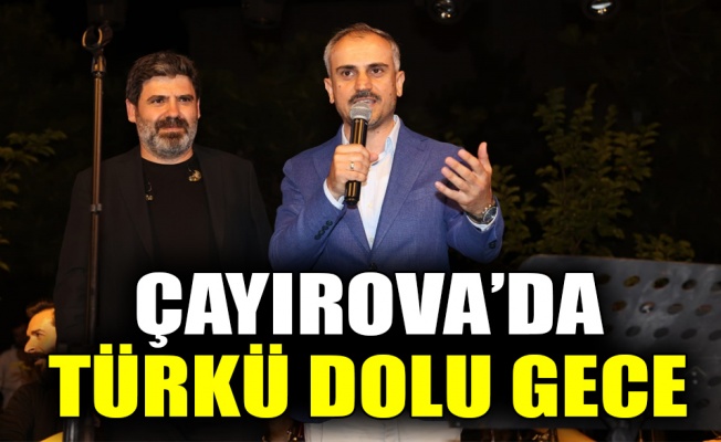 Çayırova’da türkü dolu gece