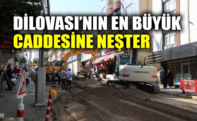 Dilovası’nın en büyük caddesine neşter