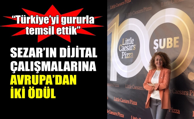 Sezar’ın dijital çalışmalarına Avrupa’dan iki ödül