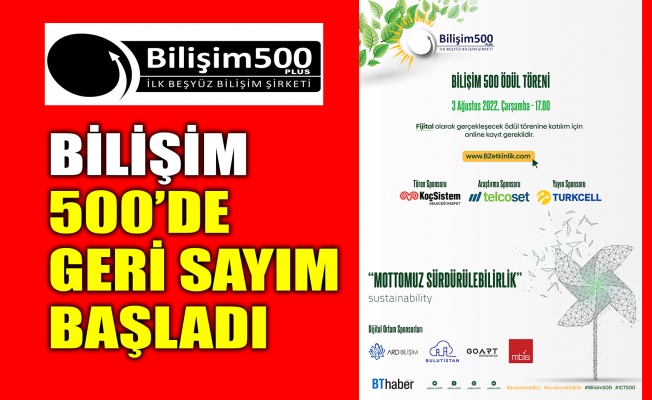 Bilişimin devleri 3 Ağustos’ta açıklanacak