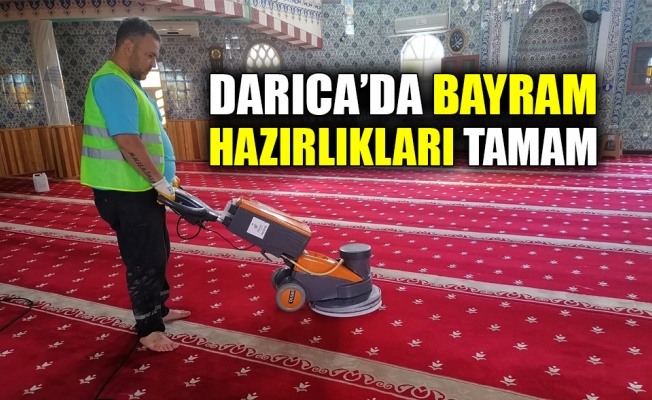 Darıca’da bayram hazırlıkları tamam