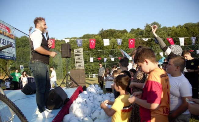 Kocaeli Çubuklu'da bayram şenliği