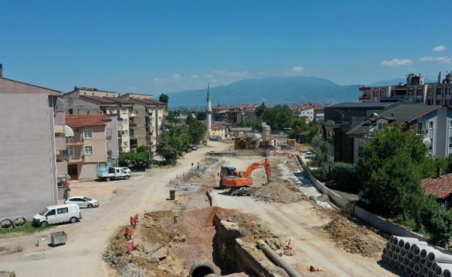 Kocaeli Kuruçeşme tramvay hattında kiriş imalatı için gün sayılıyor