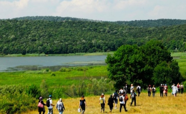 Sakarya Akgöl'de unutulmaz doğa deneyimi yaşandı